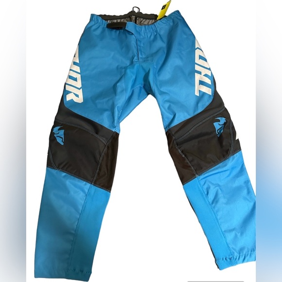 thor Other - THOR Blue and White Sector Chev Riding Pants Size 34